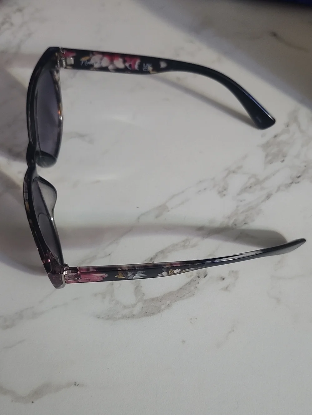Nanette Lepore Cat-Eye Translucent Floral Sunglasses